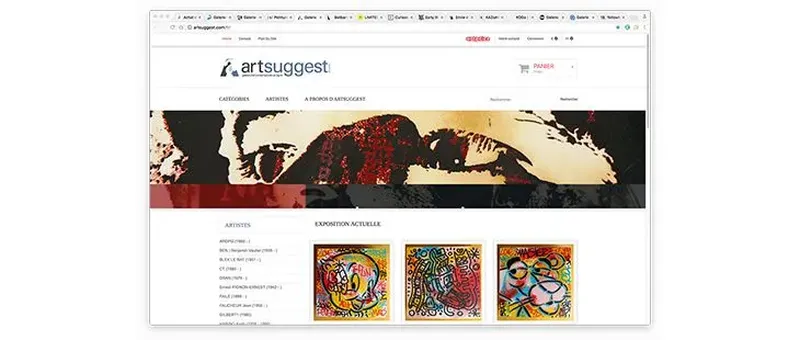 Interview d'Artsuggest - Galerie d'art en ligne