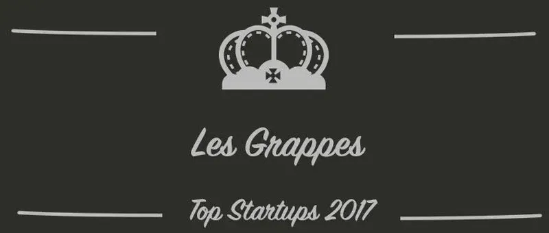 Les Grappes : une startup à suivre en 2017 (Présentation)