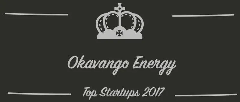 Okavango Energy : une startup à suivre en 2017 (Présentation)