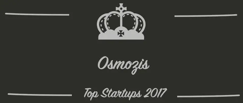 Osmozis : une startup à suivre en 2017 (Présentation)