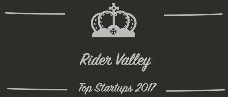 Rider Valley : une startup à suivre en 2017 (Présentation)