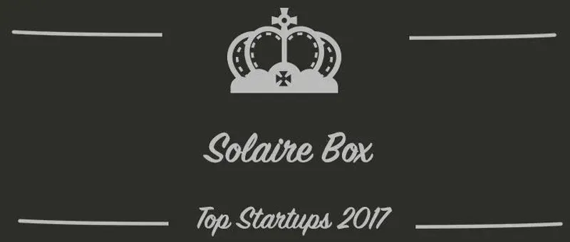 Solaire Box : une startup à suivre en 2017 (Interview)